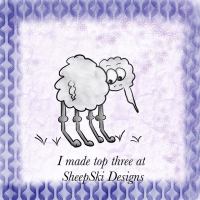 SheepSki Designs Top 3 badge