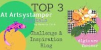 Artsystamper Top 3 badge
