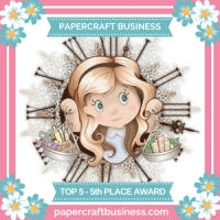 Papercraft Business Top 5 - 5th Place Award - Pink