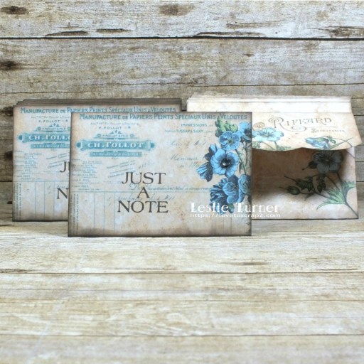 Just A Note vintage notelets (set of 8) – Love To Scrap 2