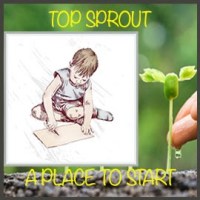 Top Sprout Badge Flat