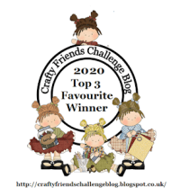 Crafty Friends2020 Top 3 Winner